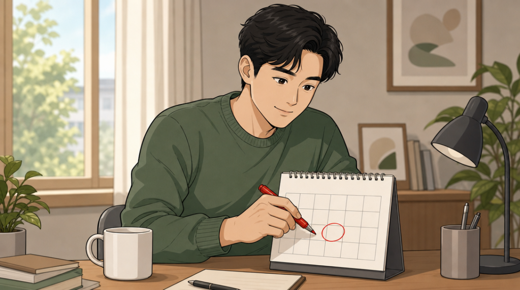 전월세 전환율 — 일정 표시 장면 그림