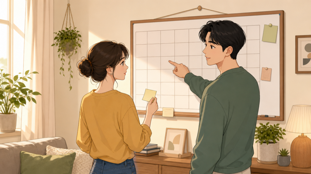 생애최초 특별공급 청약 조건과 신청 방법 — 일정 표시 장면 그림
