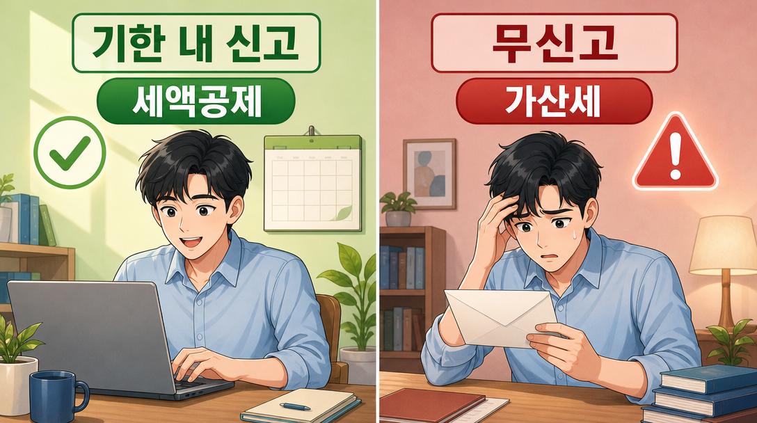 증여세는 받은 사람이 기한 안에 신고해야 세액공제를 받을 수 있습니다
